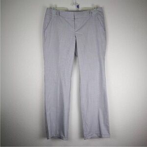 Calvin Klein women's pants sz 12 pinstripe skinny slim leg NWT